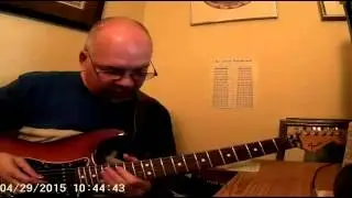 The Barbarian Legend guitar solos in E natural harmonic minor