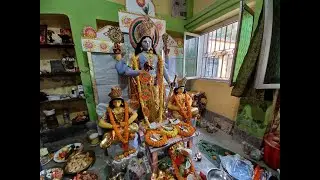 Santipur Rash Yatra 2021 | Tribhubaneswar Narayan Puja | Mukherjee Thakur Bari