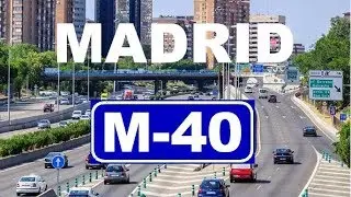 M-40 Madrid , AUTOPISTA DE CIRCUNVALACIÓN (Cuarto Cinturón) Tramo: Norte y Túneles del Pardo