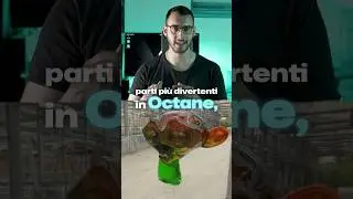 Blender Octane - From Beginner to Pro with a Gradient 🎨 #shorts