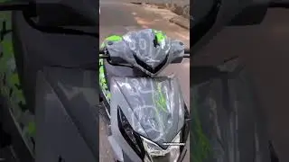 WOW🤩😍🖤DIO #wrap #modified 😍🤩🖤#graphicsfarru #hondadio