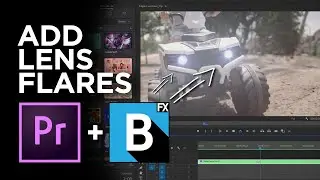 Add Lens Flare in Adobe Premiere with BorisFX Sapphire