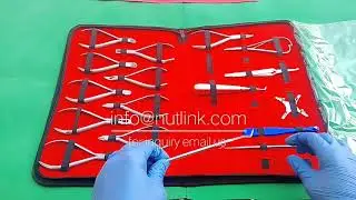 Basic Orthodontics Dental Instruments Set 19 Pcs Composite Kit Premium Quality | Student Ortho Kit