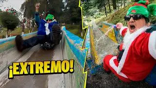 Nos tiramos de la RESBALADILLA m&aacute;s Peligrosa del MUNDO