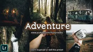 Adventure presets Lightroom mobile | Lightroom mobile tutorial | Free Lightroom presets DNG