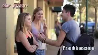 Kissing Prank Staring Contest