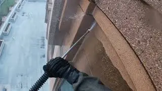 Rope Access Power Washing (part 1)