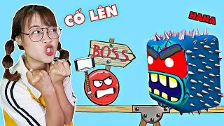 Hà Sam Đưa Hòn Bi Đỏ Vượt Qua Các Chướng Ngại Vật Nguy Hiểm Để Về Đích An Toàn - Red Ball 4