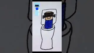 How to draw Giant Blind Toilet | Toilet Tower Defense Roblox #drawing