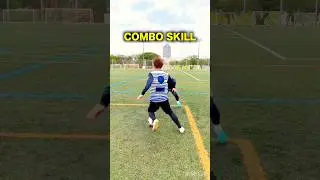 Combo skill tutorial #soccerskills #footballskills #dribbling