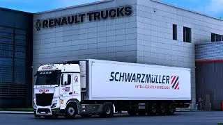 ETS2 Multiplayer - Nordic DLC Exploration! Scenic Routes & Mercedez Benz