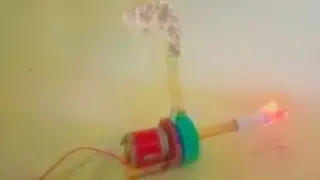 Making Smoke Machine Using DC Moter||New Experiment||Idea DC Moter @AAcrafts7860 