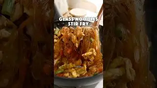 Easy Quick Glass Noodles Stir Fry recipe