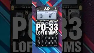 PO-33 Drum Kit: Lofi Drums🥁 (with Sliceable Audio Samples for Pocket Operator PO-133 & PO-33)