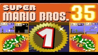Super Mario Bros 35 Part 16...35 Player Battle - PRO SKILLS!!