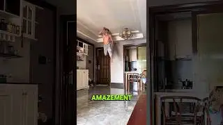World Class Vertical Jump Caught on Camera😲#shortsfeed #youtubeshorts #short #fitness #power #skills