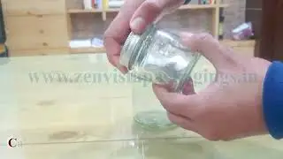 ZMJ24 ||Zenvista Packaging|| Beautiful Transparent Glass Jar with Airtight Silver Lid ✨