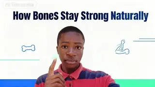 Have you wondered how bones stay strong naturally?  #bones  #strongbones  #healthtips  #bone
