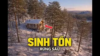 Một Mình Giữa Rừng – Không Điện, Không Sóng, Không Lối Thoát #sinhtonhoangda #rungnguyensinh