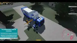 Roblox  Simulateur de camion à ordures: élimination de la côte (V3 @TheActiveAuntie  je suis éboueur