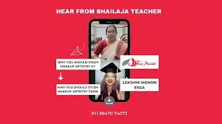 Why you should study makeup artistry at Face Palette? | Hear from Shailaja teacher