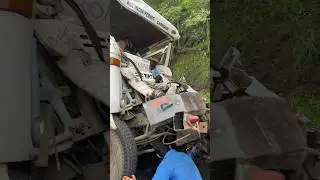 Deadly road accident Ramgarh🤕!! #safe #drive #accidentnews #roads #shorts