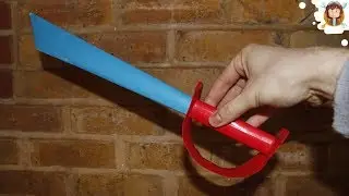 How to make a Paper Pirate Sword