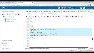 Retain Statement in SAS.