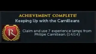 Master Quest Cape: Keeping Up with the Carnilleans