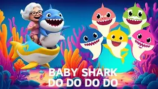 Baby Shark Dance & Learn Colors 🌈🦈 | Ocean Adventure Song for Kids | 3D Nursery Rhymes