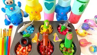Oddly Satisfying Video l Making DIY 6 Crazy Maguc Gummy Slime Balls ITALIAN BRAINROT Unpacking Candy