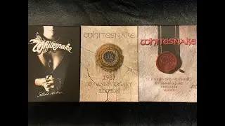 WHITESNAKE- SUPER DELUXE BOX SETS-Slide It In, 1987, Slip Of The Tongue.UNBOXING