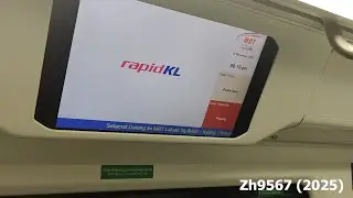 [2025/12/19] MRT Kajang Line relief train set 129 Pasar Seni towards Kajang