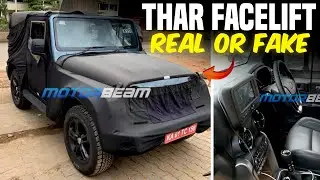 Finally 3 Door Thar Facelift Coming Soon  Real Or fake All Details Revealed | 2025 Old Thar Facelift