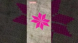 Croch stitch flower #design #shortsvideo #viralshort #flower