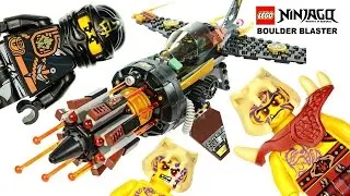 LEGO&reg; Ninjago 70747 Boulder Blaster w/ Cole Zugu & Sleven Speed Build