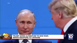 Trump issues ultimatum to Putin as US pushes for ceasefire between Russia, Ukraine