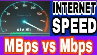 MBps vs Mbps | INTERNET Speeds Explained | Bytes vs Bits Difference in HINDI |RC Tricks|
