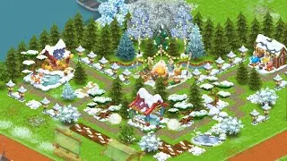 Winter design ideas in Hay Day #hayday 