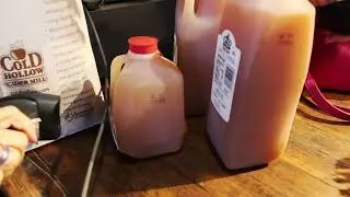 Apple Cider Making at Cold Hollow Cider Mill
