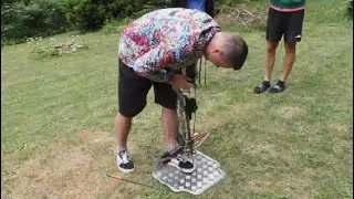Crossbow  XBOW Jaguar camo 175LB test