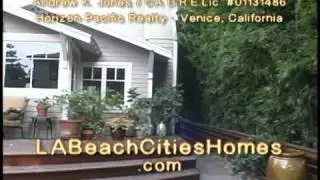 The Walk Streets . Venice Beach Real Estate Video Tour 1