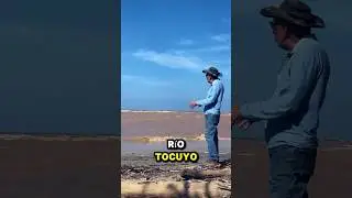 As&iacute; es la desembocadura del Rio Tocuyo!😲