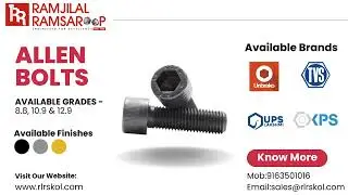 Allen bolts (Socket Head Cap Screw)