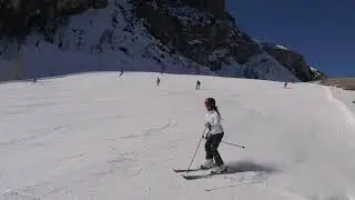 ski paradise sciare  dal passo Gardena a Corvara 2022 03 09 front