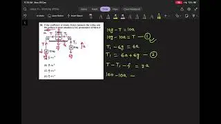 If the coefficient of kinetic friction between the trolley and the surface in given situation is 