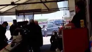 Bill Fires Up Top Fuel Dragster