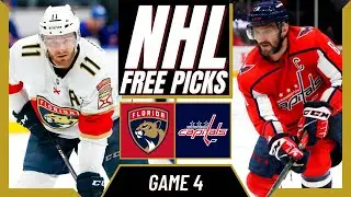 Free NHL Picks Today | PANTHERS vs CAPITALS Predictions (5/9/22) NHL Best Bets & NHL Player Props