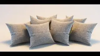كيفيه عمل كوشن على برنامجHow to make cushion in 3ds max