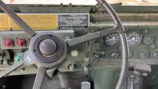 AM General M923 6X6 Military Truck Dashboard